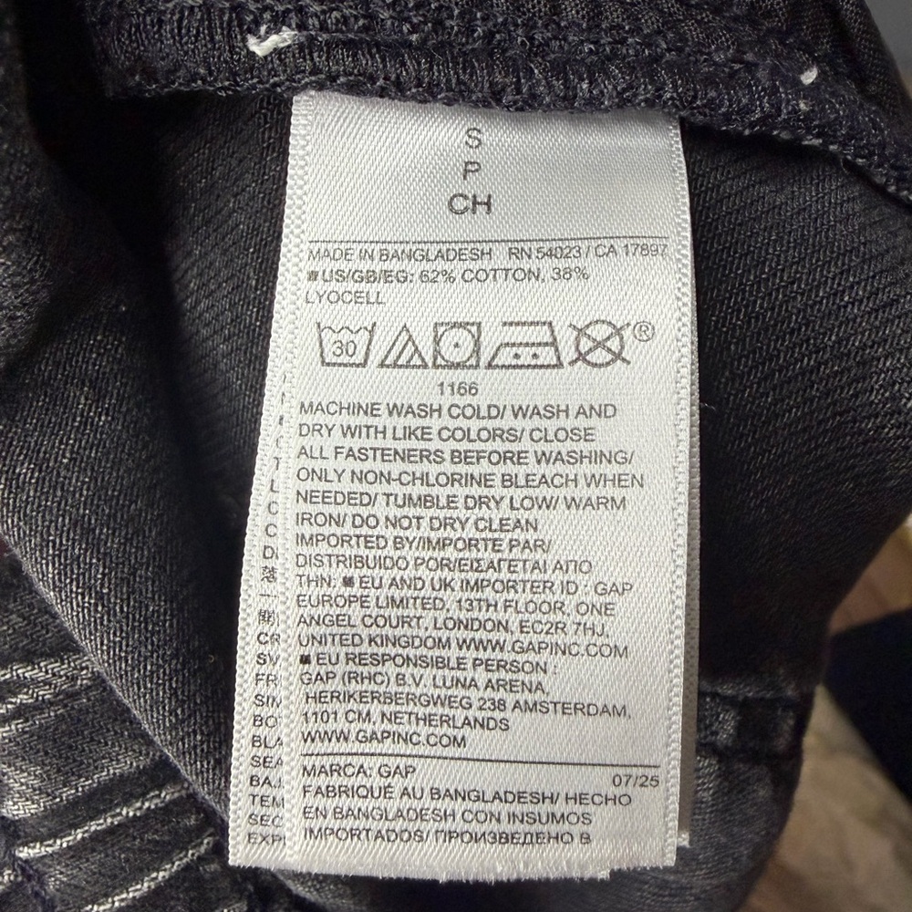Gap Mid Rise Pull-On SuperLight Baggy Jeans size small 🤍 - Picture 7 of 7